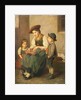 The Zither Player by Franz von Defregger