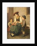 The Zither Player by Franz von Defregger