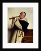 Monk Playing a Clarinet by Ture Nikolaus Cederstrom