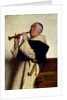 Monk Playing a Clarinet by Ture Nikolaus Cederstrom