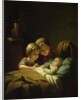 The Little Sleeping Brother; Le Petit Frere Dormant, 1856 by Johann Georg Meyer von Bremen