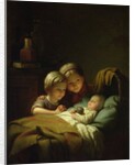 The Little Sleeping Brother; Le Petit Frere Dormant, 1856 by Johann Georg Meyer von Bremen