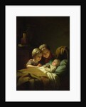 The Little Sleeping Brother; Le Petit Frere Dormant, 1856 by Johann Georg Meyer von Bremen