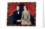 Portrait of Newly-weds by American School