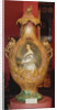 Commemorative vase with a portrait of Queen Victoria, 1851 by English School