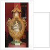 Commemorative vase with a portrait of Queen Victoria, 1851 by English School
