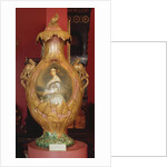 Commemorative vase with a portrait of Queen Victoria, 1851 by English School