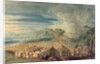 Moses dividing the waters of the Red Sea by John Martin