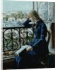At the Window, 1881 by Hans Olaf Heyerdahl