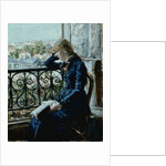 At the Window, 1881 by Hans Olaf Heyerdahl