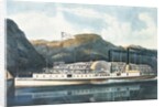 The Hudson River Steamboat `St. John', published 1864 by N. and Ives J.M. (1824-95) Currier