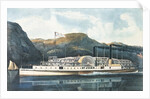 The Hudson River Steamboat `St. John', published 1864 by N. and Ives J.M. (1824-95) Currier