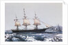 Clipper Ship 'Red Jacket' in the ice off Cape Horn on her passage from Australia to Liverpool by American School