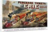 The American Railway Scene at Hornellsville, Erie Railway by N. and Ives J.M. Currier