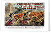 The American Railway Scene at Hornellsville, Erie Railway by N. and Ives J.M. Currier
