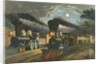 The Lightning Express Trains, 1863 by N. and Ives J.M. Currier