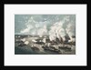 Bombardment and Capture of Island No.10 on the Mississippi River, 7th April 1862 by N. and Ives J.M. Currier