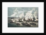 Bombardment and Capture of Island No.10 on the Mississippi River, 7th April 1862 by N. and Ives J.M. Currier