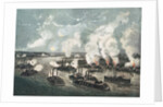 Bombardment and Capture of Island No.10 on the Mississippi River, 7th April 1862 by N. and Ives J.M. Currier
