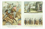 The Fruits of Temperance, The Progress of Intemperance, and Woman's Holy War by N. and Ives J.M. Currier