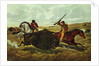 Life on the Prairie - the Buffalo Hunt, 1862 by N. and Ives J.M. Currier