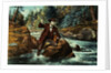 Brook Trout Fishing - An Anxious Moment, 1862 by N. and Ives J.M. (1824-95) Currier
