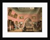 Students learning to paint and making copies of pictures at the British Institution, Pall Mall by T. & Pugin A.C.(1762-1832) Rowlandson