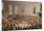 Royal Cock Pit, 1808 by T. & Pugin A.C.(1762-1832) Rowlandson