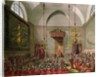 House of Lords from Ackermann's 'Microcosm of London' by T. & Pugin A.C. Rowlandson