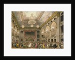 Pantheon Masquerade from 'Ackermann's Microcosm of London' by T. & Pugin A.C. (1762-1832) (after) Rowlandson