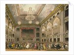 Pantheon Masquerade from 'Ackermann's Microcosm of London' by T. & Pugin A.C. (1762-1832) (after) Rowlandson