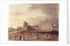 Queen's Palace, St. James's Park by T. & Pugin A.C.(1762-1832) Rowlandson
