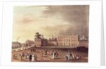 Queen's Palace, St. James's Park by T. & Pugin A.C.(1762-1832) Rowlandson
