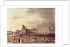 Queen's Palace, St. James's Park by T. & Pugin A.C.(1762-1832) Rowlandson