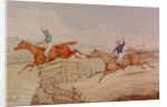 Jumping a Fence by Henry Thomas Alken