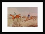 Jumping a Fence by Henry Thomas Alken