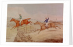 Jumping a Fence by Henry Thomas Alken