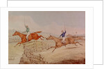 Jumping a Fence by Henry Thomas Alken