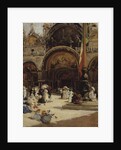 The Basilica of San Marco, Venice by Fernand Legout-Gerard