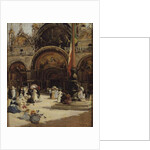 The Basilica of San Marco, Venice by Fernand Legout-Gerard