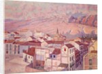 View of Granada by Diario or Dario de Regoyos y Valdes
