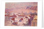 View of Granada by Diario or Dario de Regoyos y Valdes