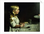 Florence Cope Saying Grace at Dinnertime by Charles West Cope