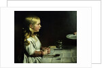 Florence Cope Saying Grace at Dinnertime by Charles West Cope