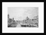 View of the Grand Canal, Venice, c.1800 by Francesco Triconi