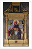Madonna and Saints, altarpiece, late 15th century by Il (1450-1517) Francia