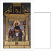 Madonna and Saints, altarpiece, late 15th century by Il (1450-1517) Francia
