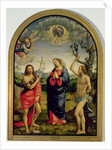The Virgin with Saints Sebastian and John the Baptist by Timoteo Viti
