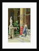 In a Courtyard in Pompeii, 1878 by Luigi Bazzani