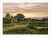 Worcestershire Cottages, 1912 by Benjamin Williams Leader